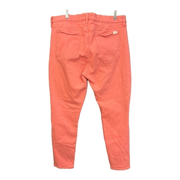 + Jen7 7 For All Mankind Pink Ankle Skinny Jeans Size 16 KD1 - Picture 5 of 6